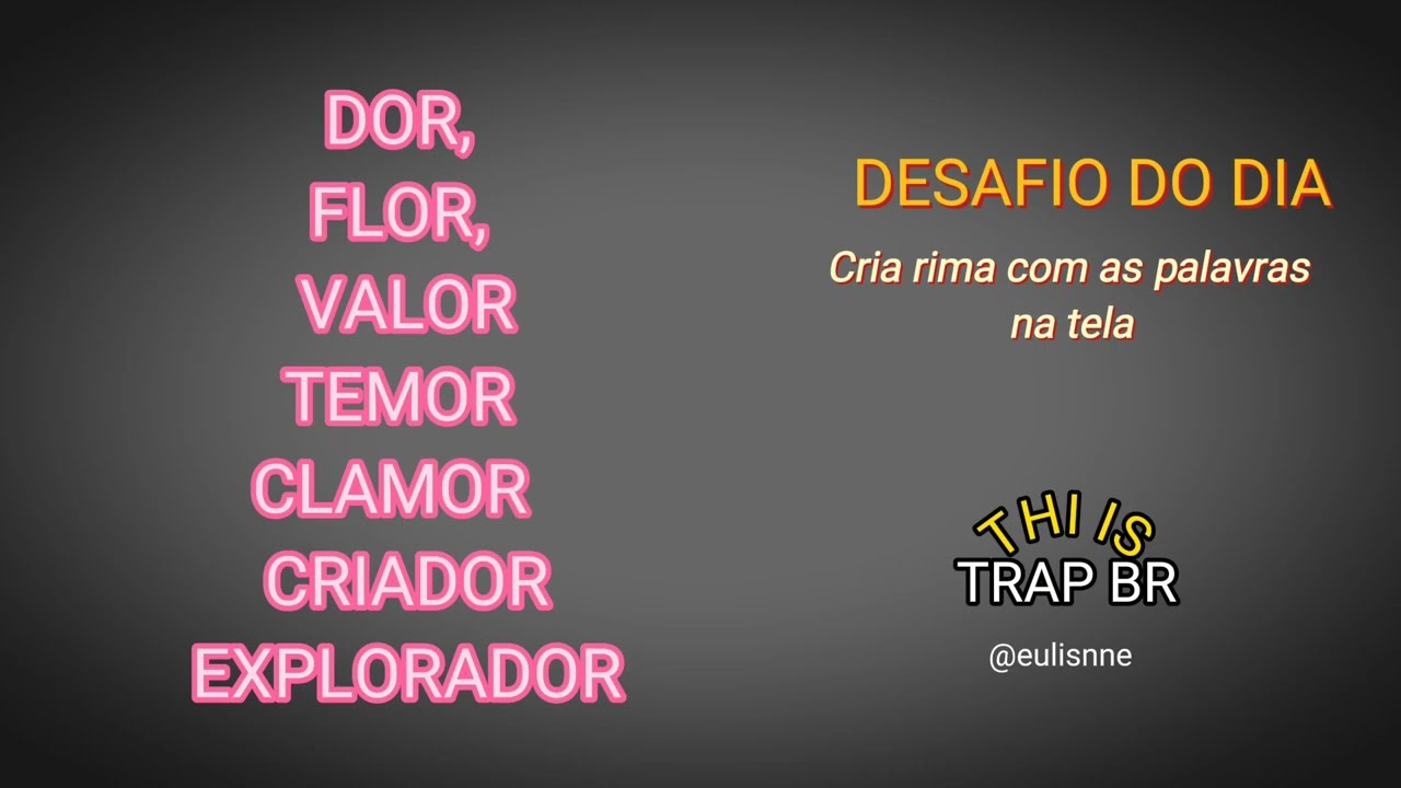 Como aprender a RIMAR em 2 minutos #rap #comoaprender #rima 