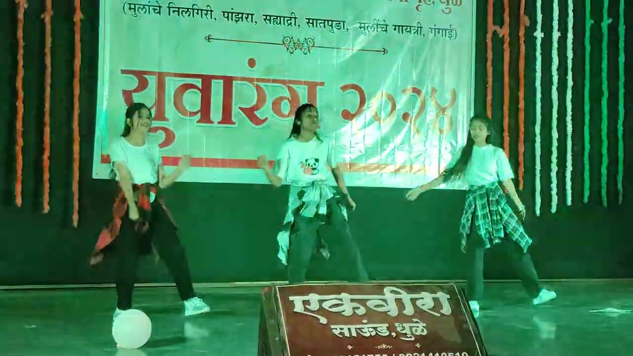 Dhule Adivasi Hostel Gathering 2024 || New Adivasi Girl Dance || Tum Hi Ho Bandhu Dance ||