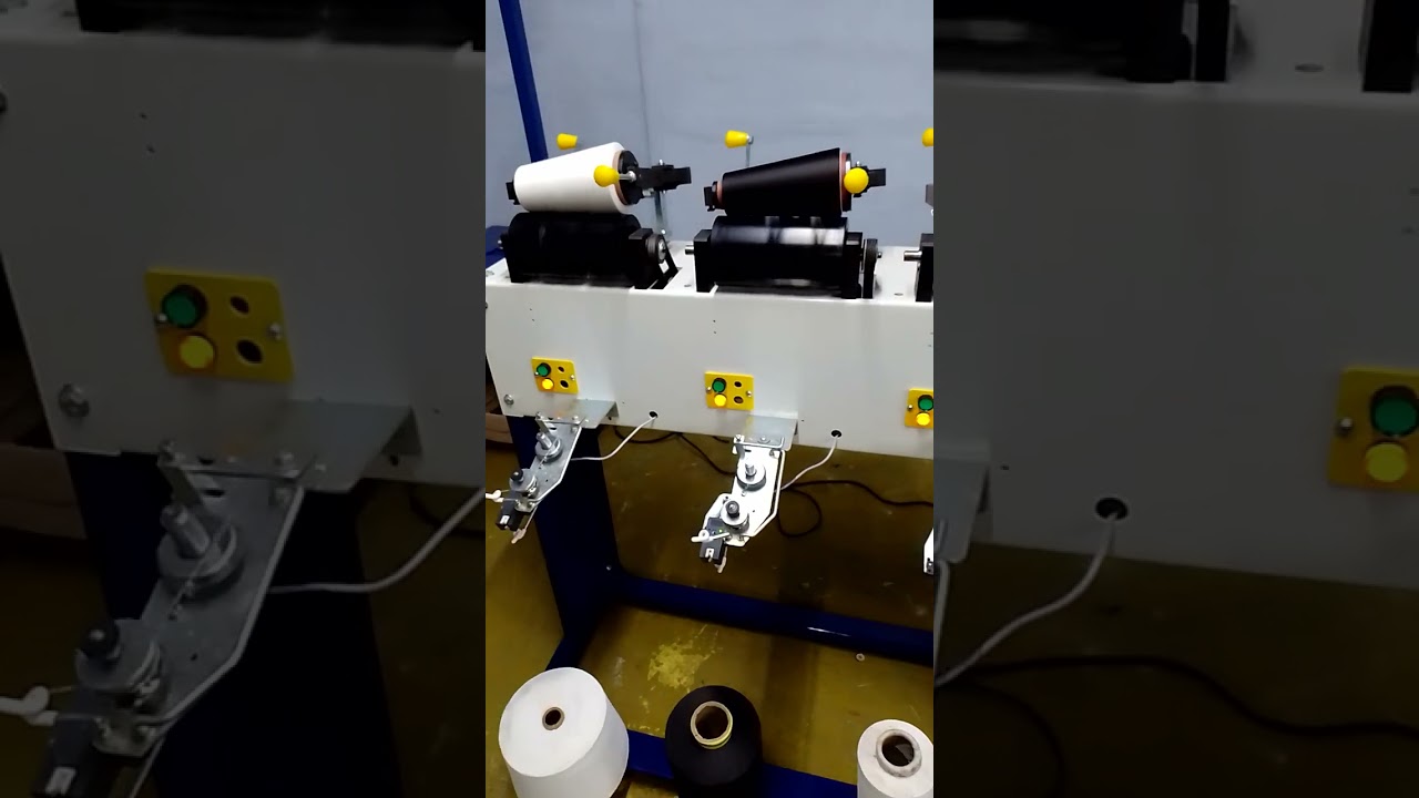 Cone winding machine mfrs K-TEX call+919942755001 Coimbatore - INDIA