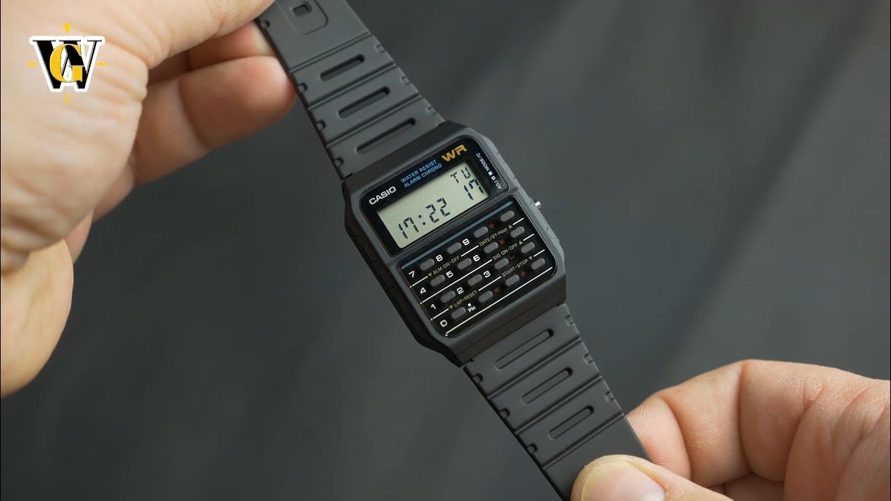 Знаменитые часы Casio Calculator — ОБЯЗАТЕЛЬНАЯ вещь для каждого гика