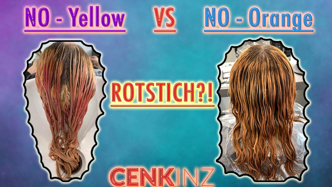 HILFE! Rotstich in den Haaren? No Yellow VS No Orange Shampoo!