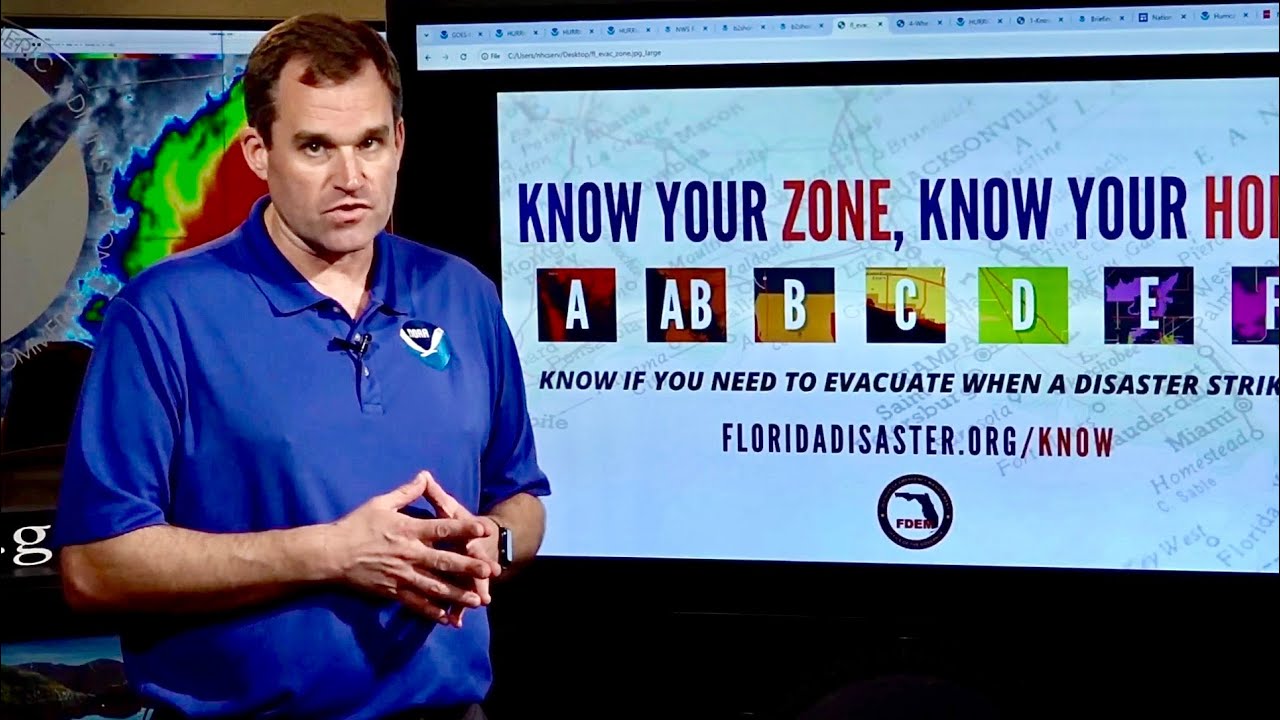 Afternoon update on Hurricane Milton from the NHC in Miami, FL (October 6, 2024)