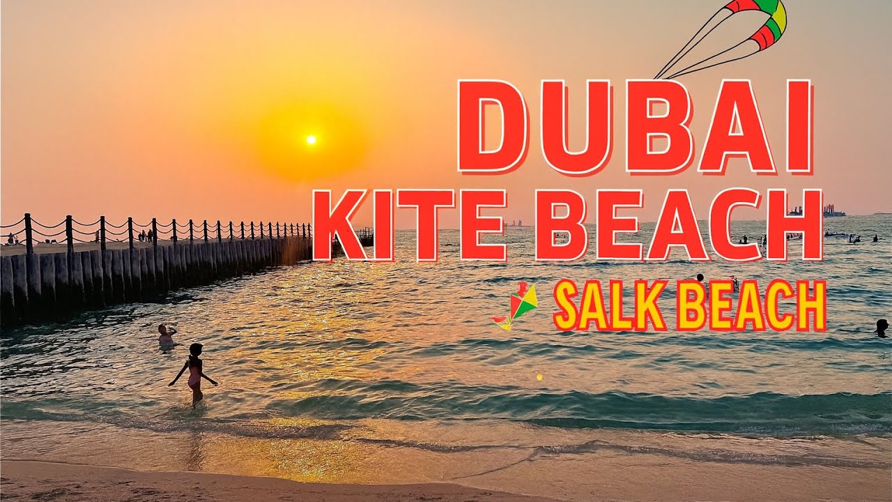 &ldquo;Dubai Salt Kite Beach 🌅 | Sunset Vibes in 4K&rdquo; @worldframebyowais 