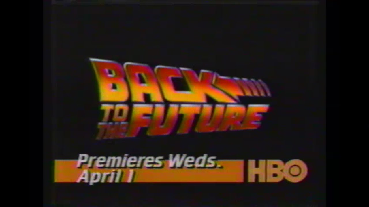 HBO Back to the Future Commercial 1987