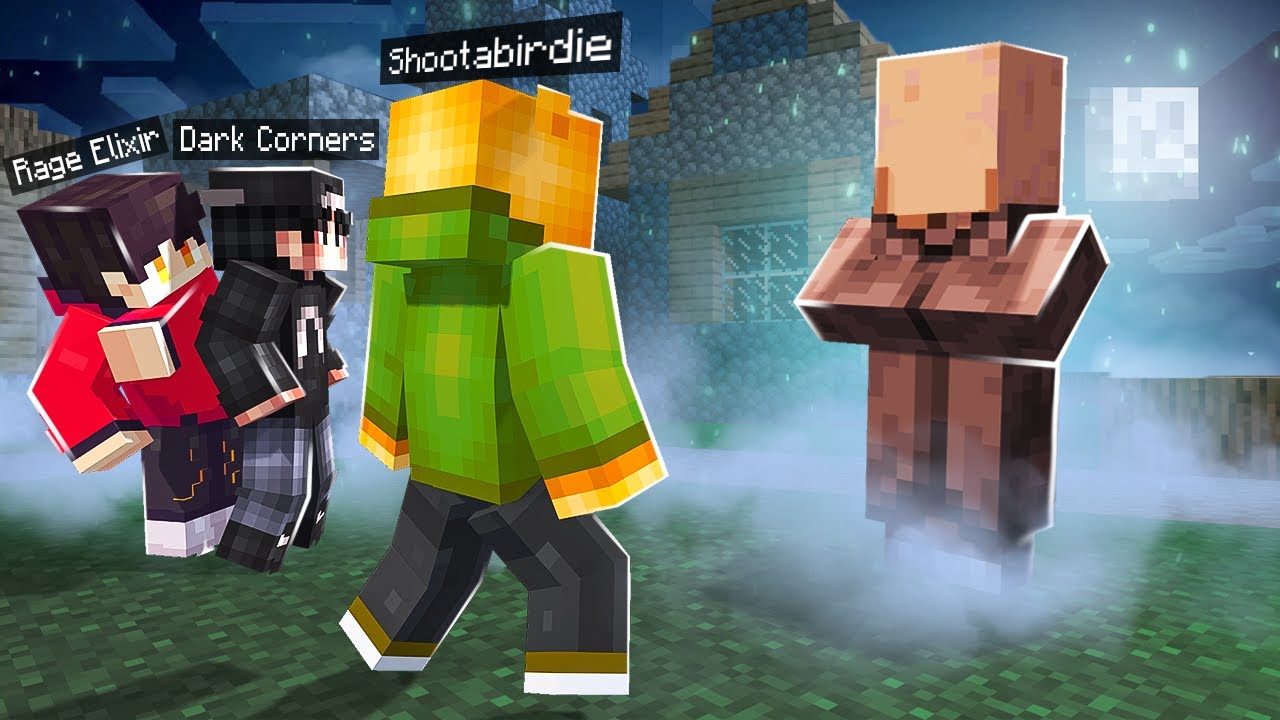 We Survived FACELESS VILLAGER in Minecraft...