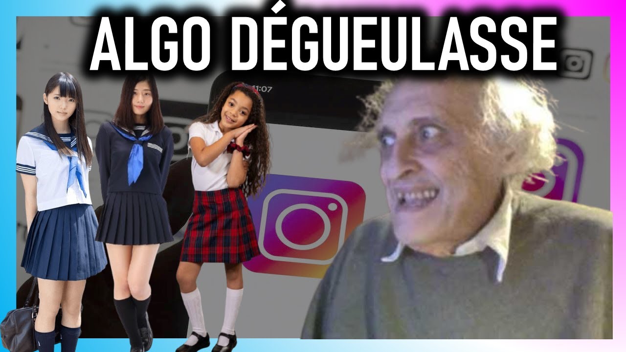 INSTAGRAM: l'algo pousse des photos de jeunes filles de 13 ans !