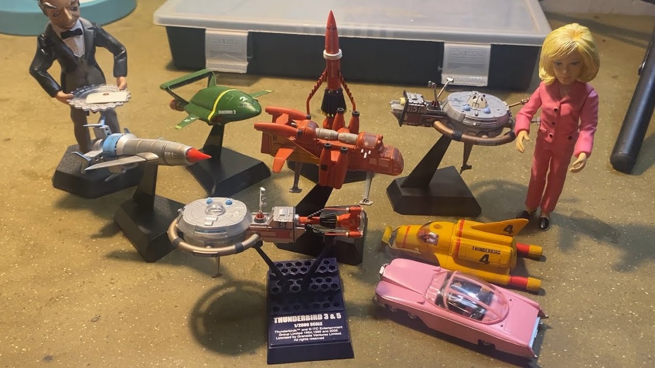 Модели Thunderbirds от Konami, часть 1