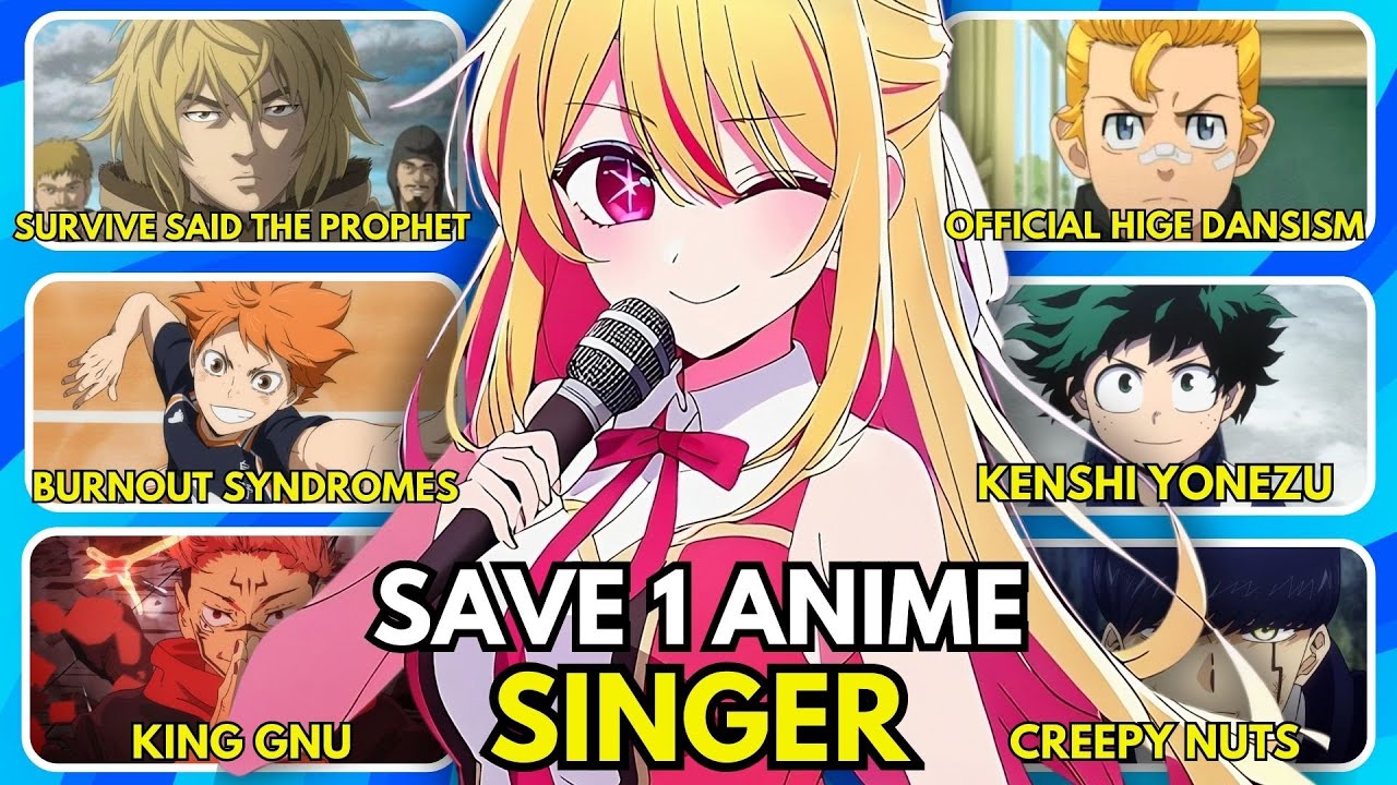 ANIME OPENING BATTLE | 3 VS 3 ✅❌ Singers & Bands Edition #3