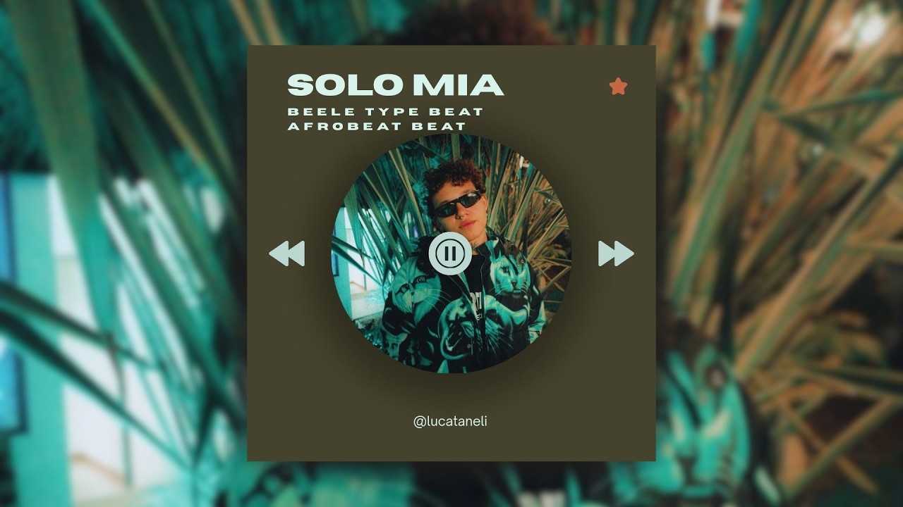 Beele Type Beat Instrumental Afrobeat Beat 2026 | SOLO MIA