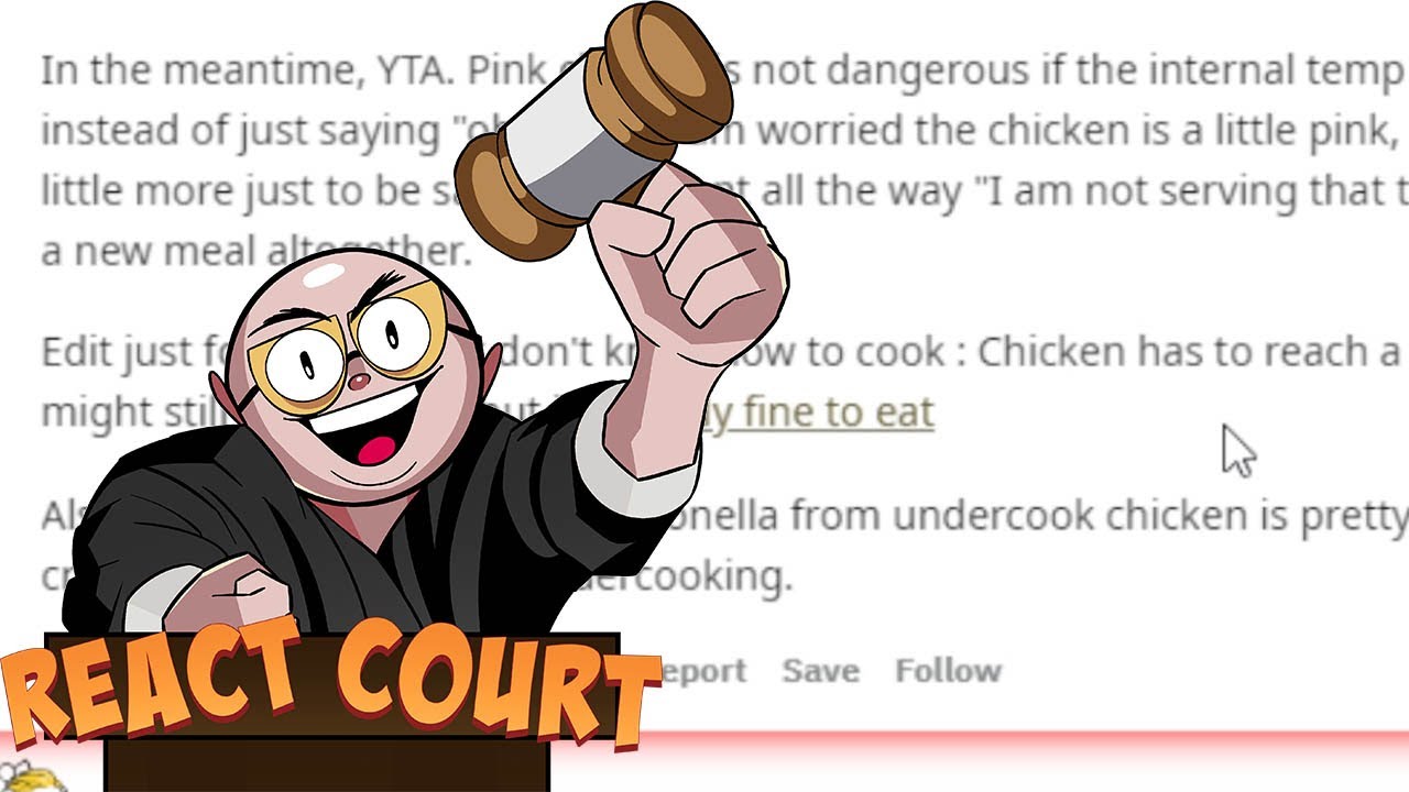AITA for being wrong about thermodynamics (React Court)
