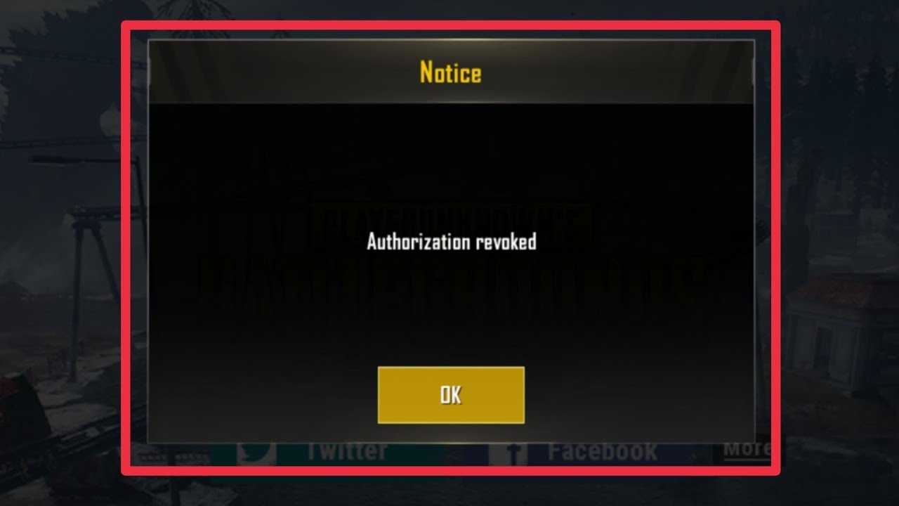 BGMI & Pubg Mobile | Fix Authorization Revoked Problem Solve