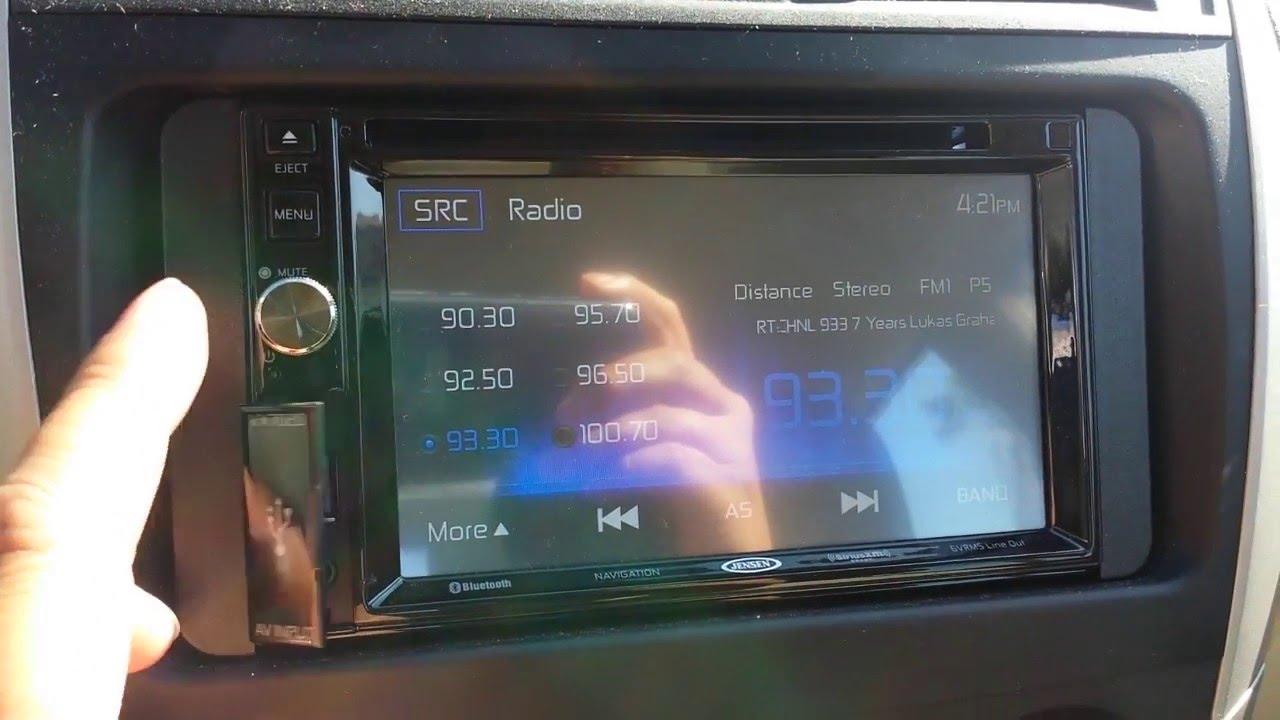 Vx7020 jensen error map gps