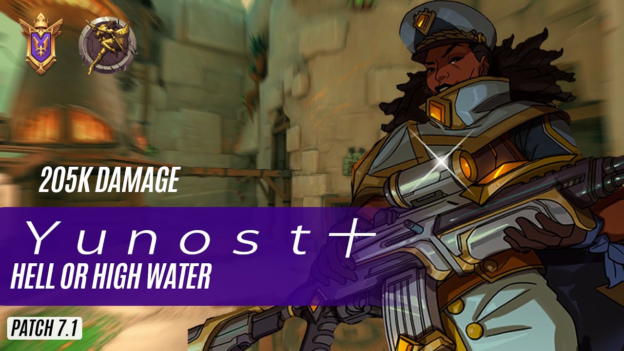 205K DAMAGE Ｙｕｎｏｓｔ十 OCTAVIA PALADINS COMPETITIVE (GRANDMASTER) HELL OR HIGH WATER
