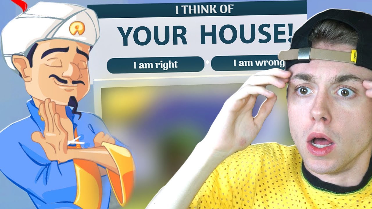 AKINATOR KNOWS WHERE I LIVE!?