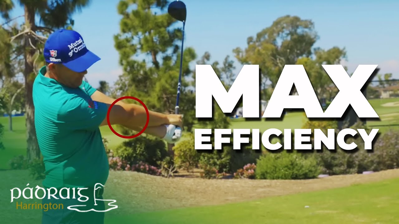 Get Maximum Efficiency Out of Your Swing | Achieving a Single Figure Handicap | Padraig Harrington