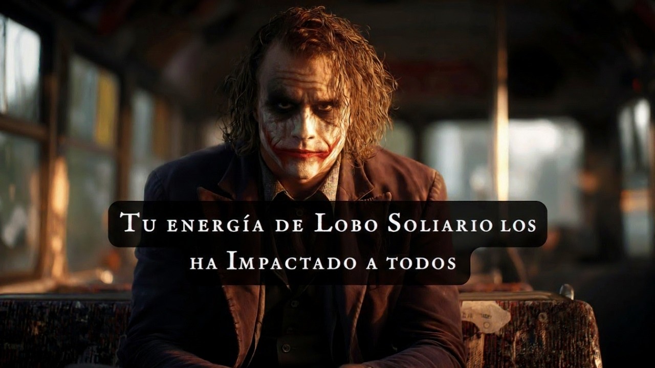 TU ENERGÍA DE LOBO SOLIARIO LOSHA IMPACTADO A TODOS