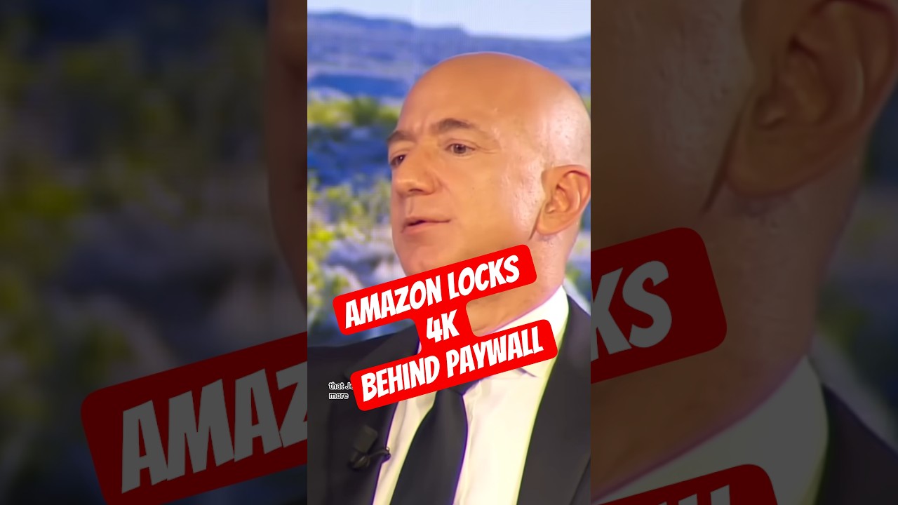 Amazon Video делает доступ к видео в разрешении 4K платным.
