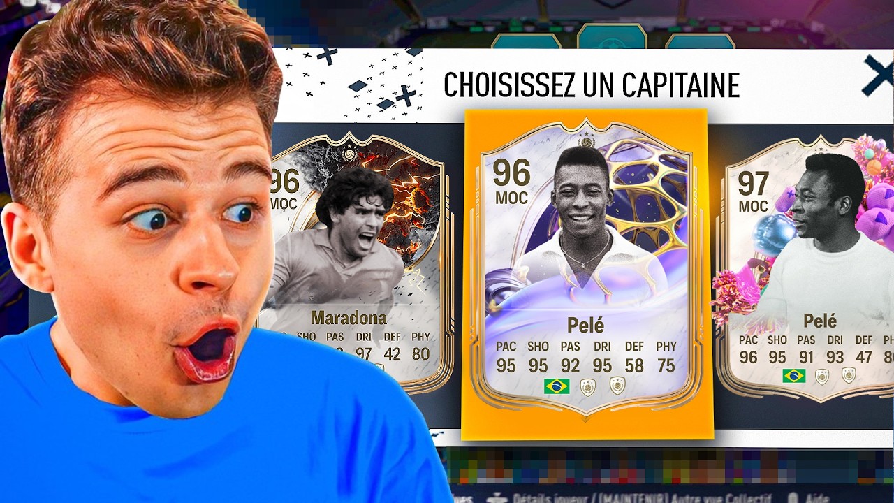 PELÉ 96 vs MARADONA 96… le choix IMPOSSIBLE en DRAFT sur FC26 ! 🤯