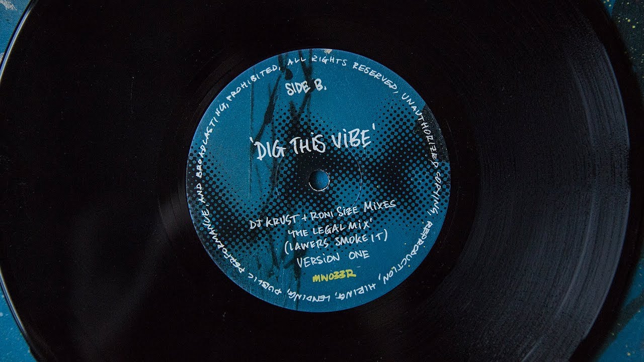 DJ Krush - Dig This Vibe (The Legal Mix - Lawyers Smoke It) (Version One) (vinyl)