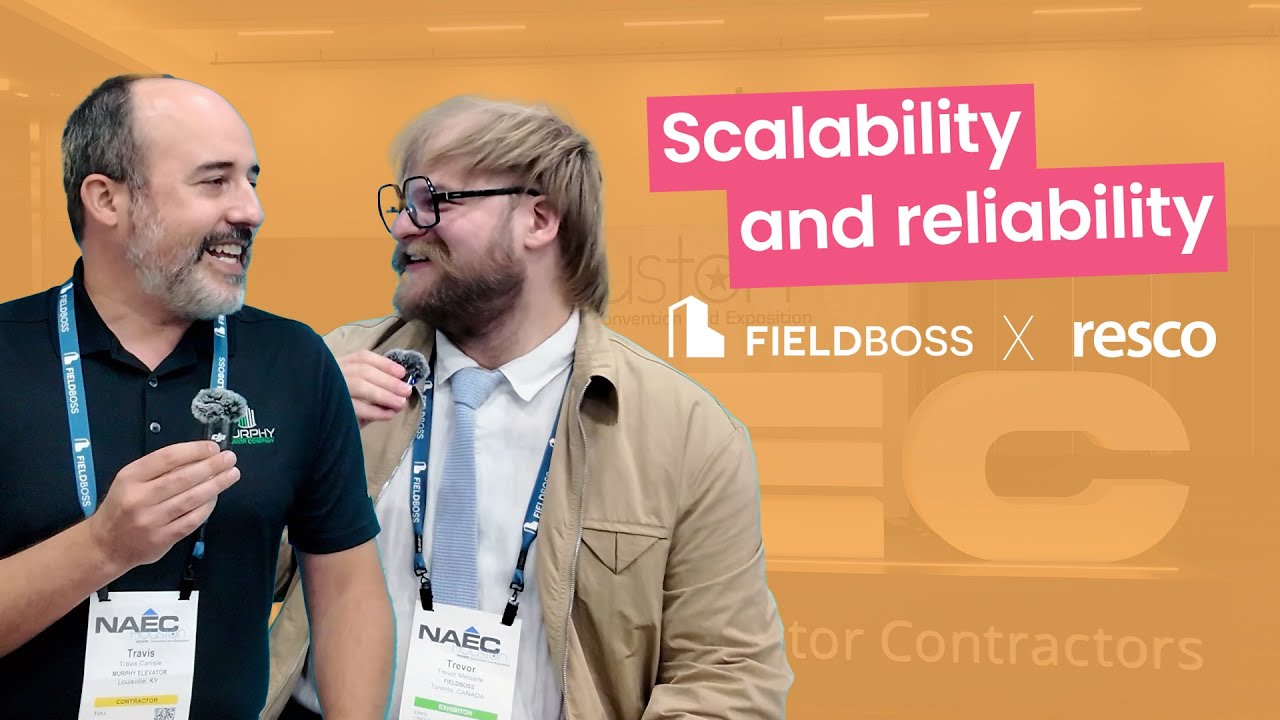 Scalability and reliability: Murphy Elevator's digital transformation with FIELDBOSS + Resco