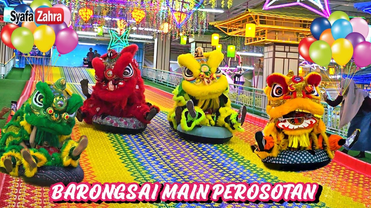 Barongsai Lucu Bergembira ❤️ Lion Dance 2026