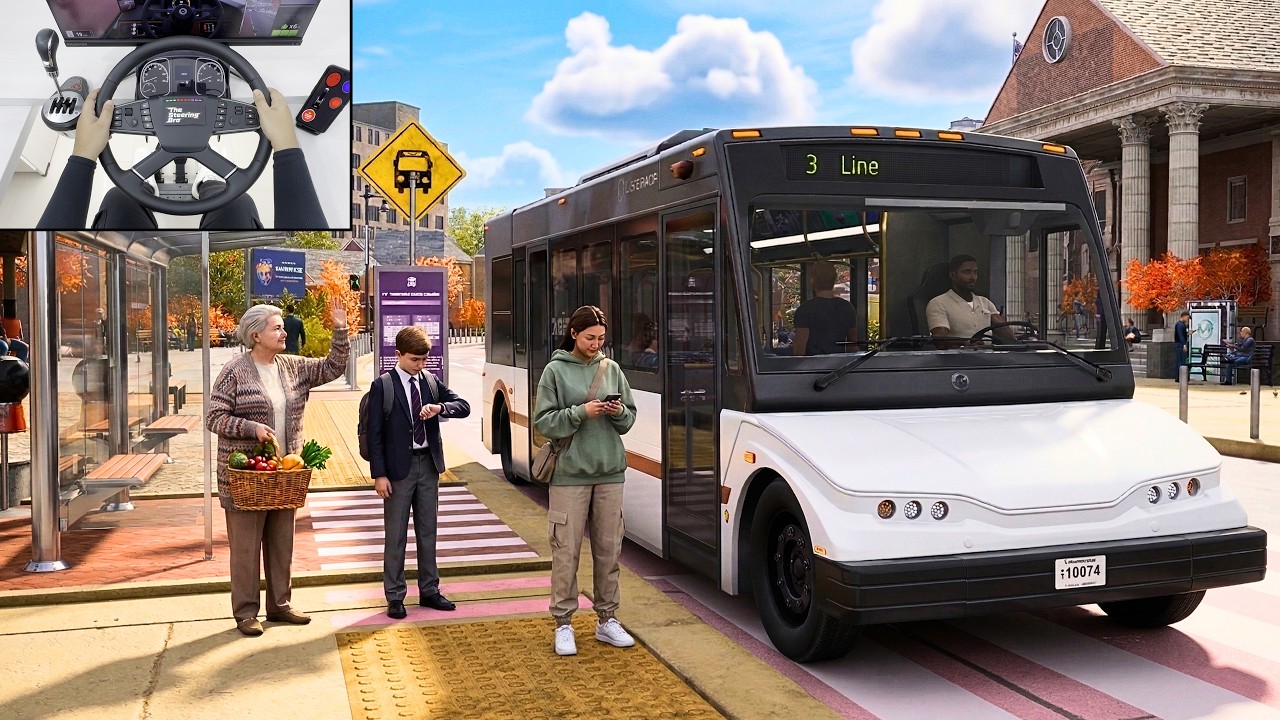 Bus Bound - New Realistic Bus Simulator 2026 | Steering Wheel Gameplay