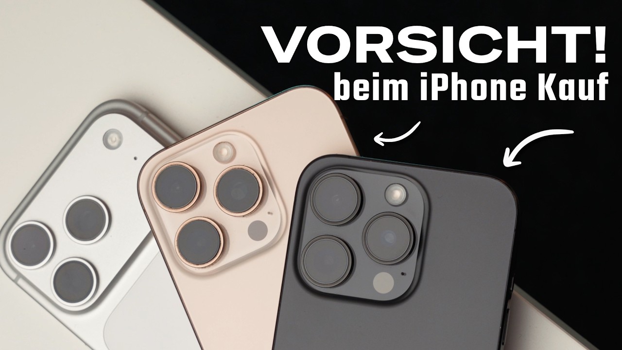Mach keinen Fehler! - 15 Pro vs. 16 Pro vs. 17 Pro