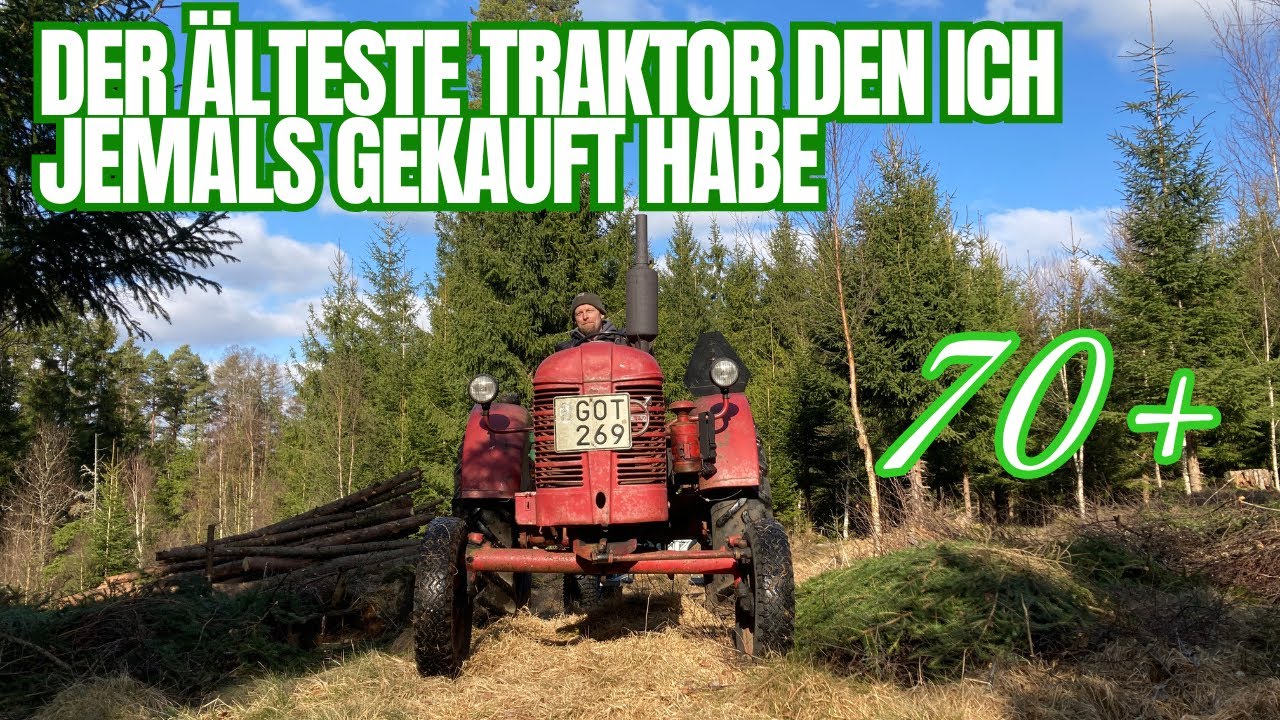 Ich habe den ältesten Trecker gekauft, den ich finden konnte