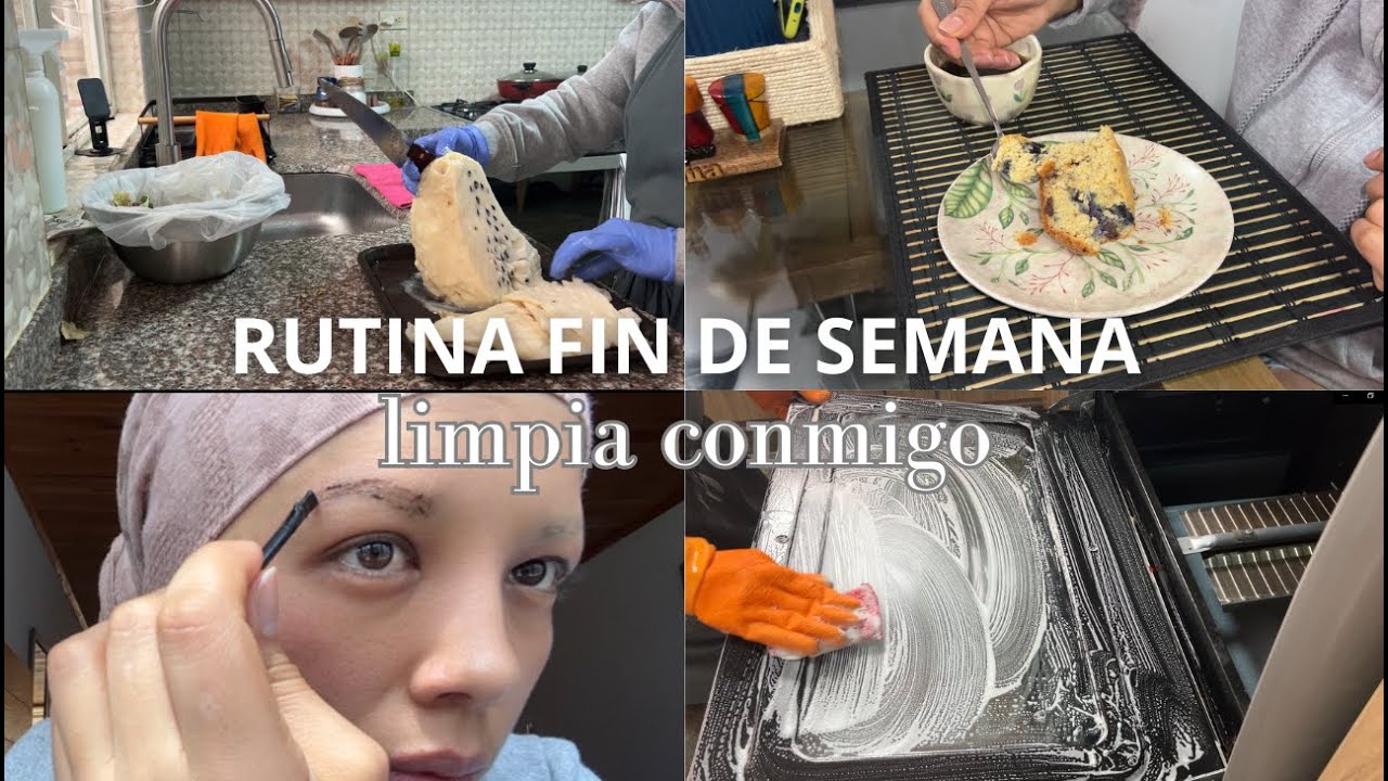 🍂 RUTINA FIN DE SEMANA | ARREGLANDO MIS CEJAS | RECETA DE TORTA SALUDABLE (demaciado deliciosa)