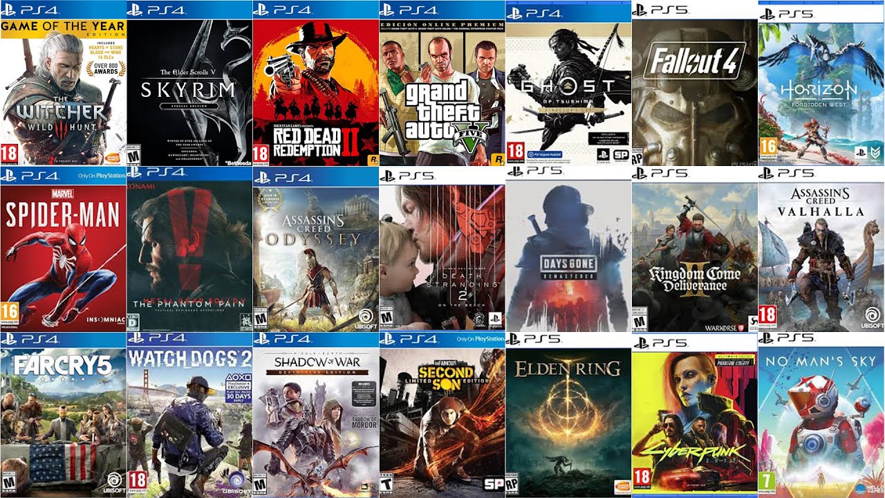 68 Open World Games on PS4 & PS5 &ndash; Don't Miss These