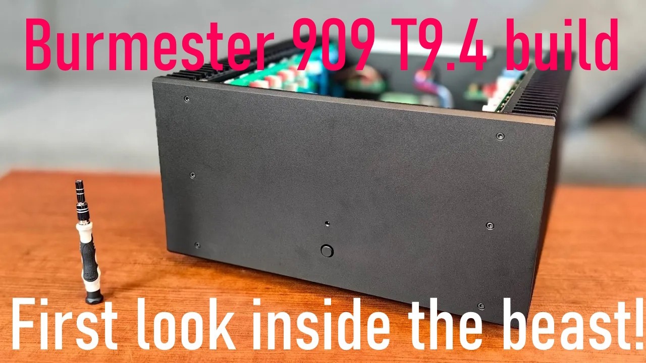 Better and bigger: Burmester 909 Transaudio T9.4 stereo amplifier first look