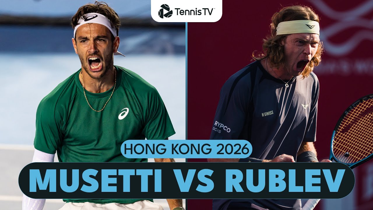 Lorenzo Musetti vs Andrey Rublev Non-Stop Winners! 🤩 | Hong Kong 2026 Highlights