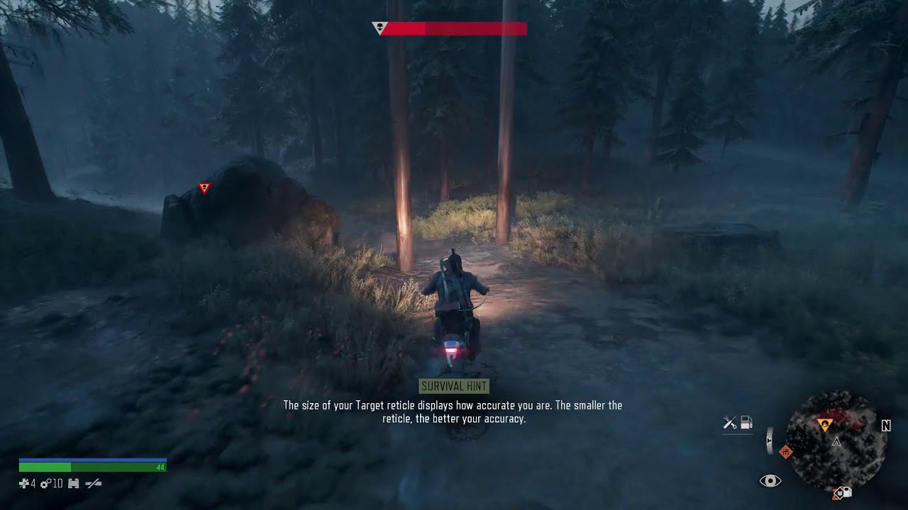 Days Gone First Bike Combat Chase