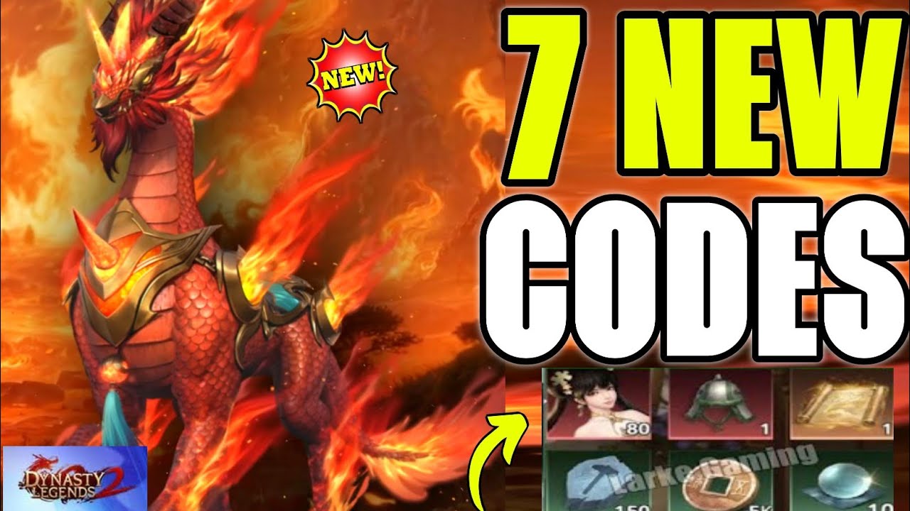 💥НОВИНКА💥 Новые подарочные коды для Dynasty Legends 2 на 2026 год | Коды для Dynasty Legends 2 - ...
