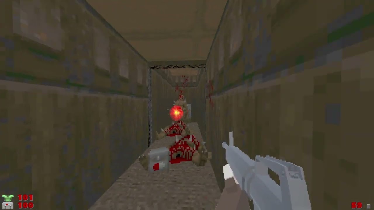 mostrando um mod q eu fiz de doom (GoreBoom)