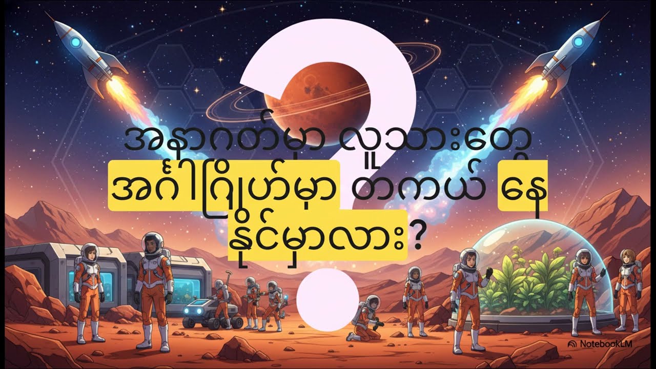 အင်္ဂါဂြိုဟ်မှာ တကယ်နေနိုင်မလား
