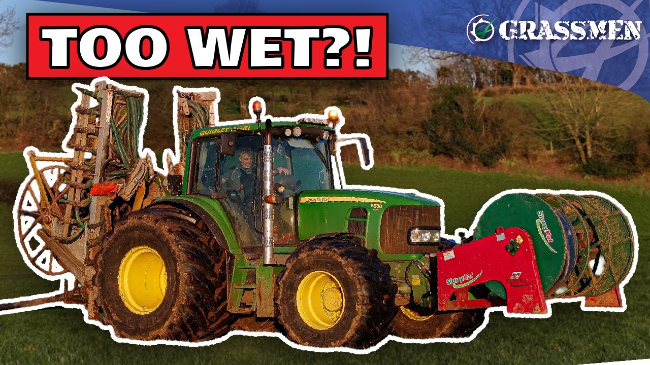100 Days of Rain! How does Fermanagh get the Slurry Out?