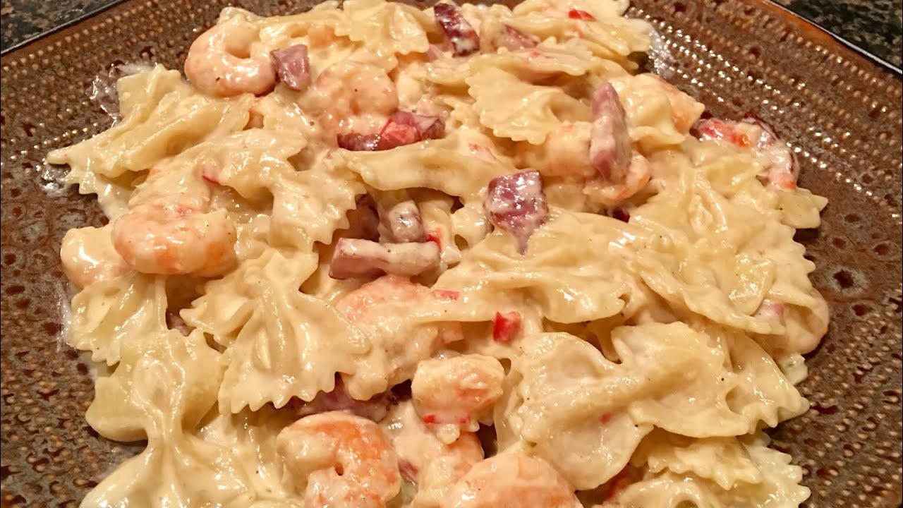 Shrimp & Tasso Pasta by the Cajun Ninja