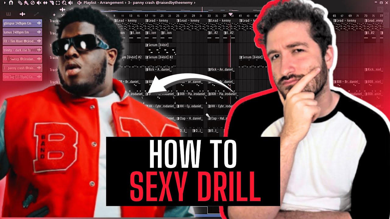 Como Fazer Um Beat de Sexy Drill do ZERO pro Cash Cobain