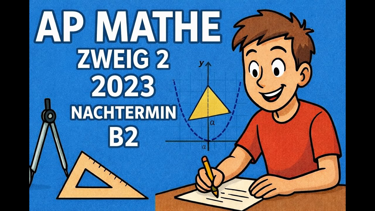 Mathe 2023 II/III - Nachtermin B2 - Abschlussprüfung Realschule Bayern