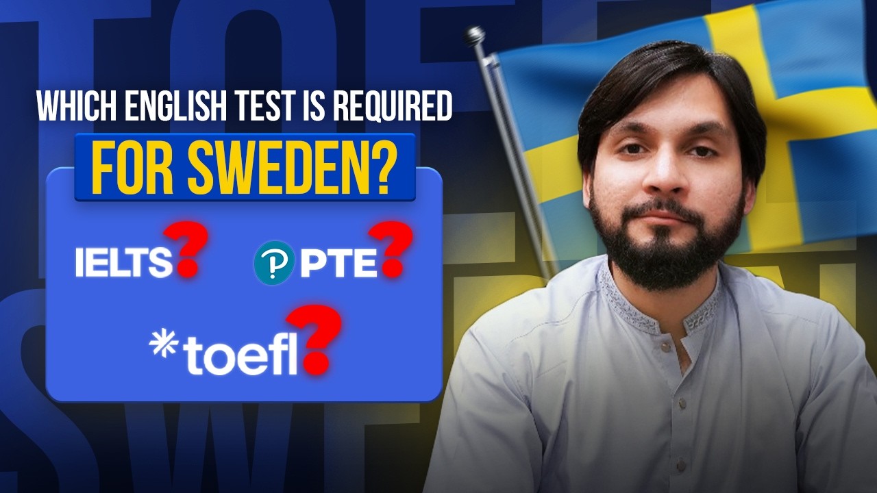 Какой тест по английскому языку выбрать для Швеции в 2026 году? IELTS, TOEFL или PTE и что означа...