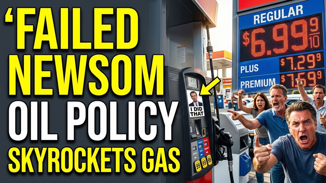 Newsom&rsquo;s War on Oil BACKFIRES with Spiking Gas Prices &ndash; Gallon up $.43 in week