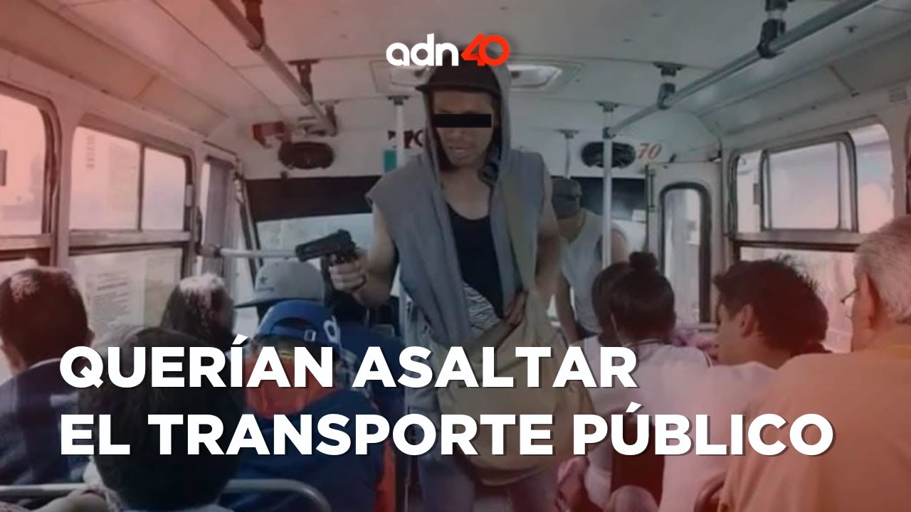 Asaltantes quer&iacute;an robar transporte p&uacute;blico, pero termin&oacute; baleado | C40 en Ciudad Desnuda