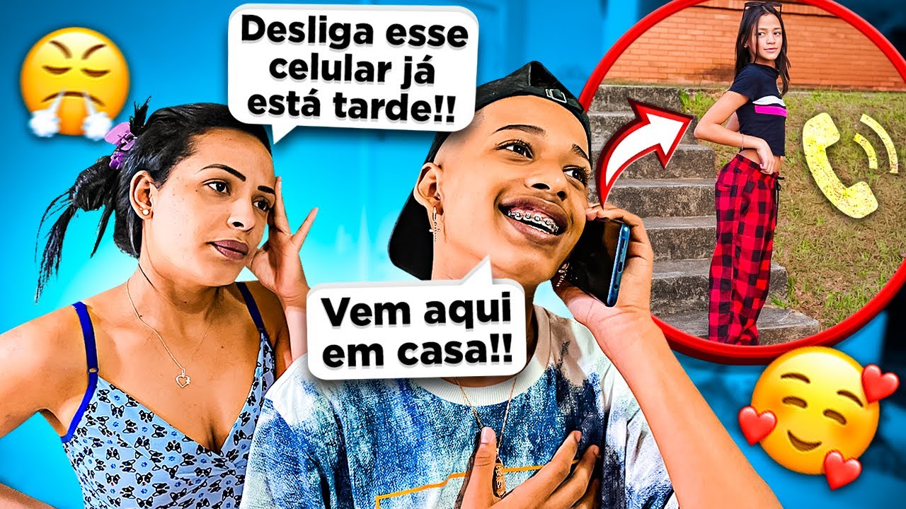PEGUEI O GUILHERME NA MADRUGADA NUMA CALL COM A CRUSH!