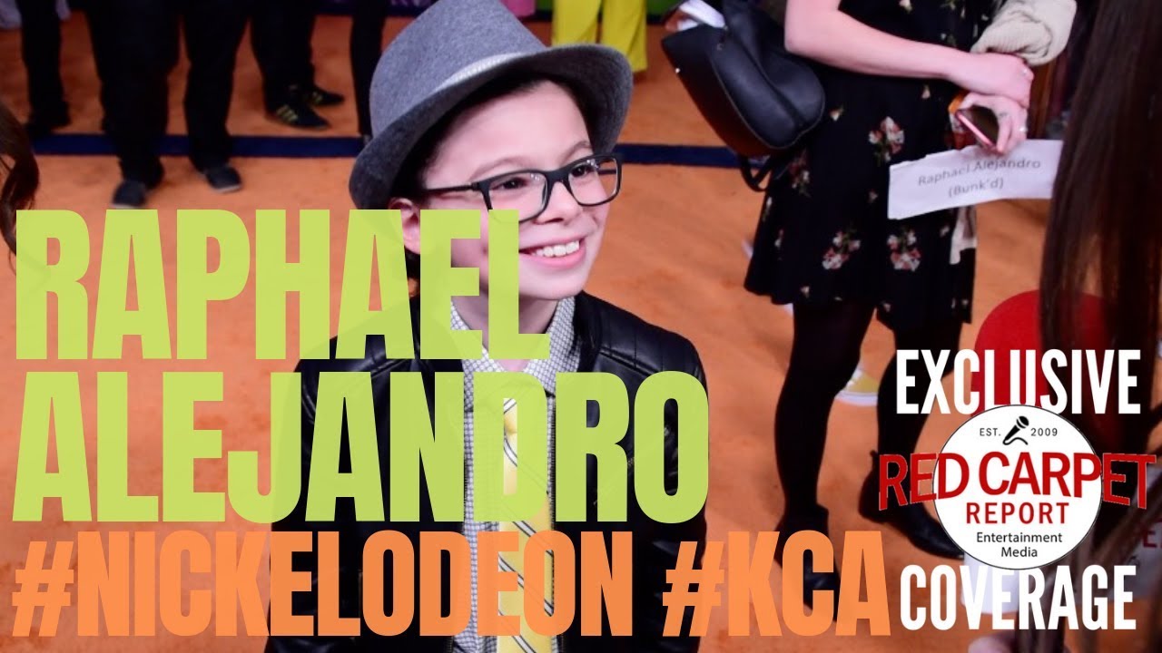 Raphael Alejandro interviewed at the 2019 Nickelodeon Kids' Choice Awards #KCA