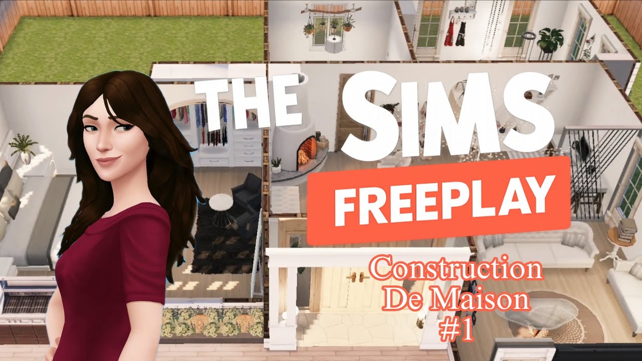 🏡 The Sims FreePlay — Construction d’une maison moderne de rêve ✨