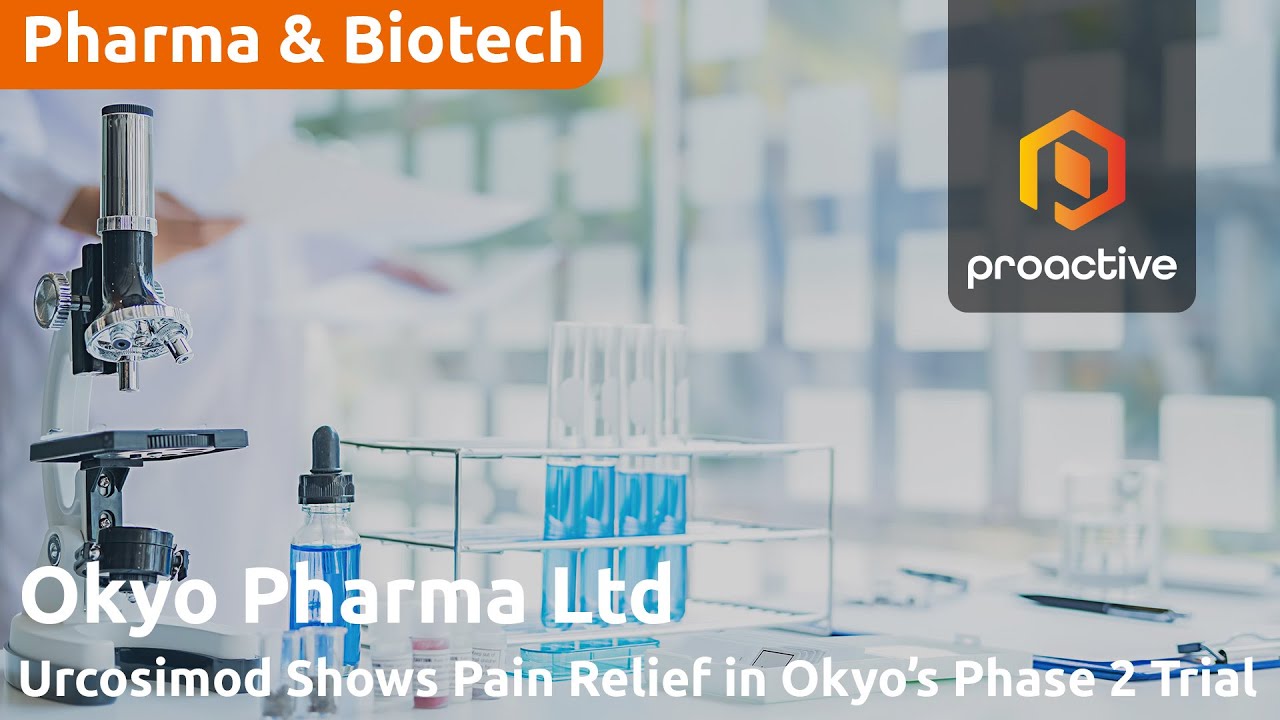 OKYO Pharma reports positive Phase 2 data in treating Neuropathic Corneal Pain