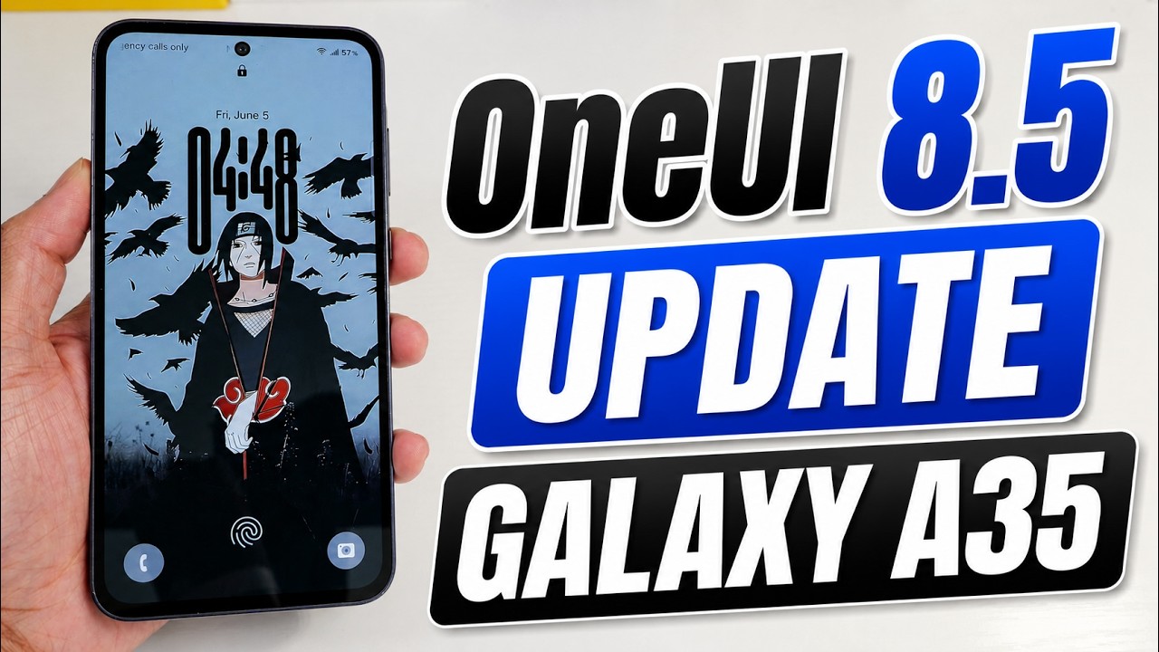 Официальное обновление One UI 8.5 для Samsung Galaxy A35! (Лучшие новые функции)