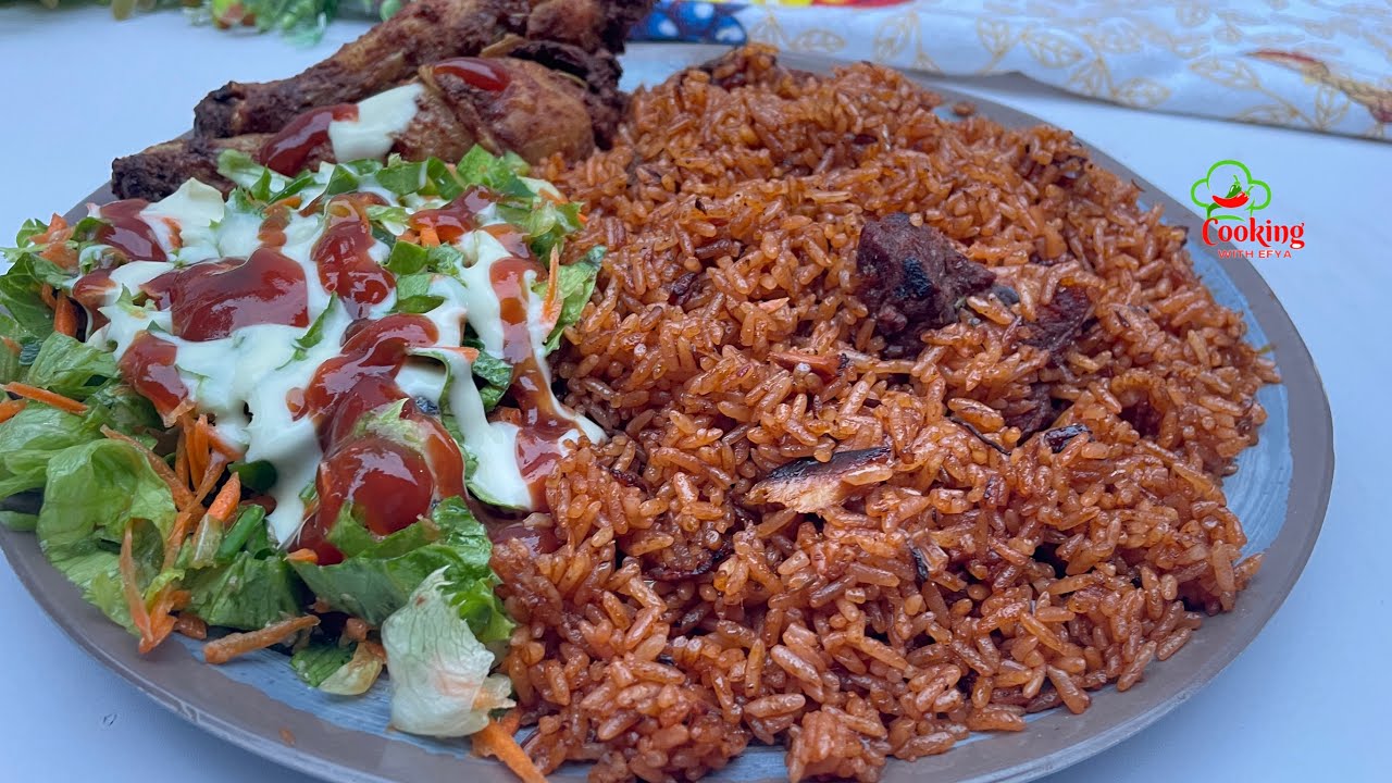 THIS IS THE MOST TASTIEST JOLLOF RICE YOU WILL EVER MAKE | HOW TO COOK PERFECT JOLLOF RICE