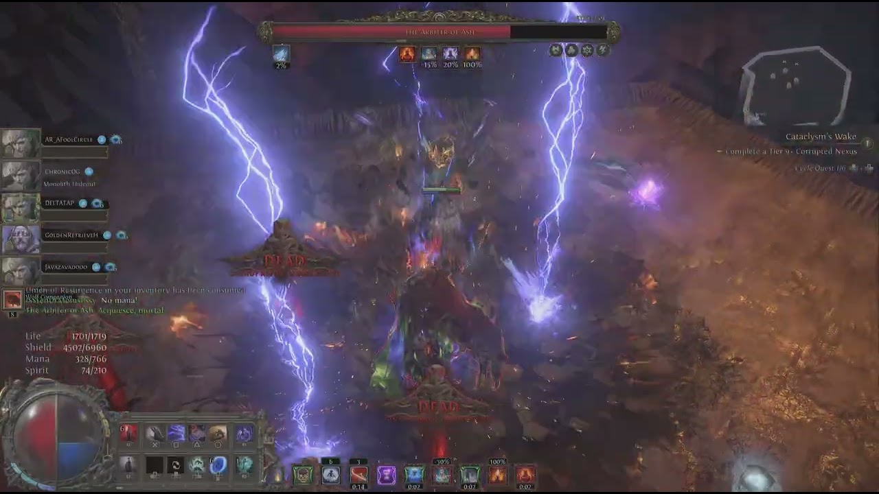 Uber Arbiter- 5 Player: POE2 Fate of the Vaal